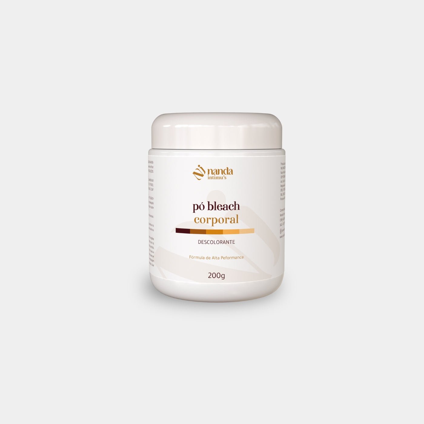 Pó Bleach Clareador Nanda Intimus 200g