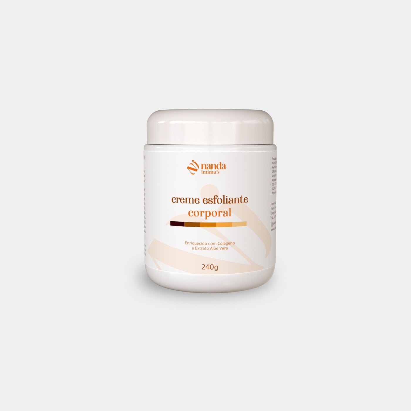 Esfoliante Clareador Corporal Nanda Intimus 240g