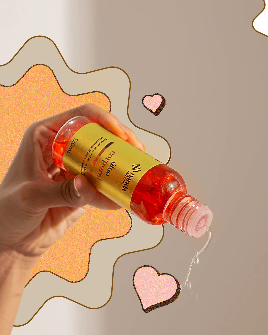 Óleo Corporal Anti-Inflamatório Nanda Intimus (120 ml)