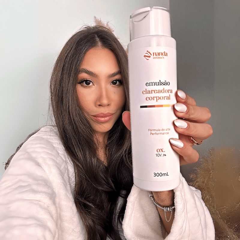 Emulsão Clareadora Nanda Intimus 300ml