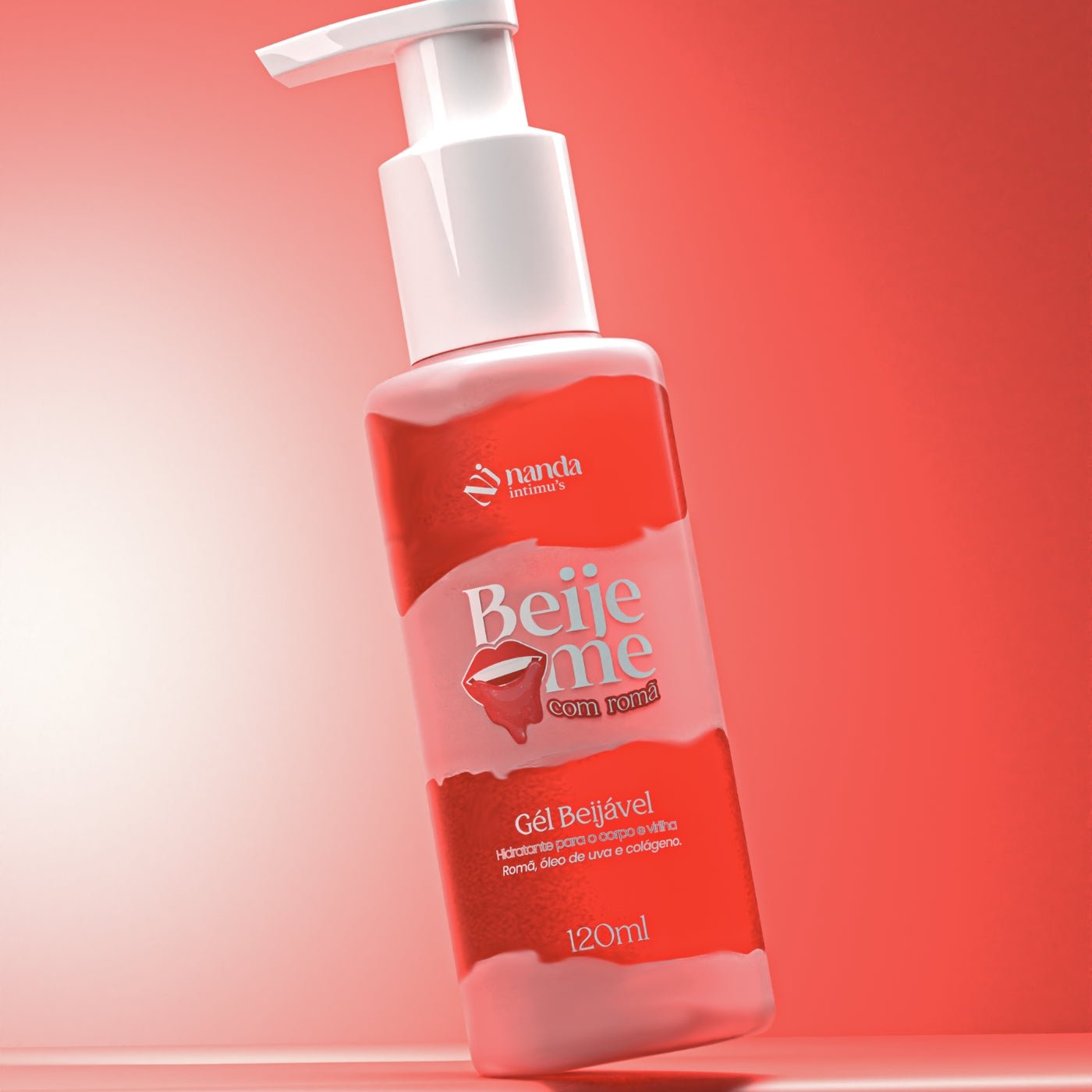 Kit com 2 Beije Me - Gel Beijável Nanda Intimus