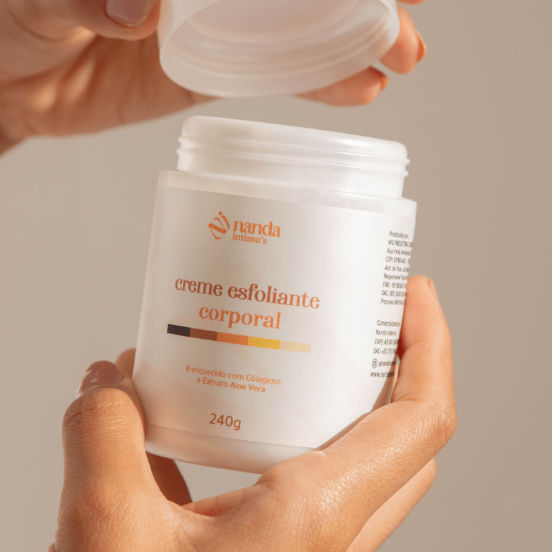 Esfoliante Clareador Corporal Nanda Intimus 240g