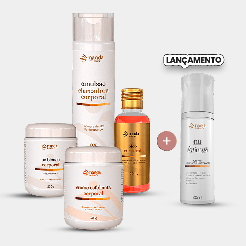 Kit Nu Intimus + Kit Clareador